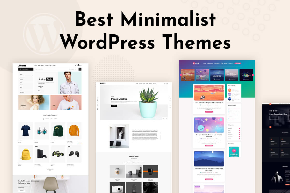 Best Minimalist WordPress Themes