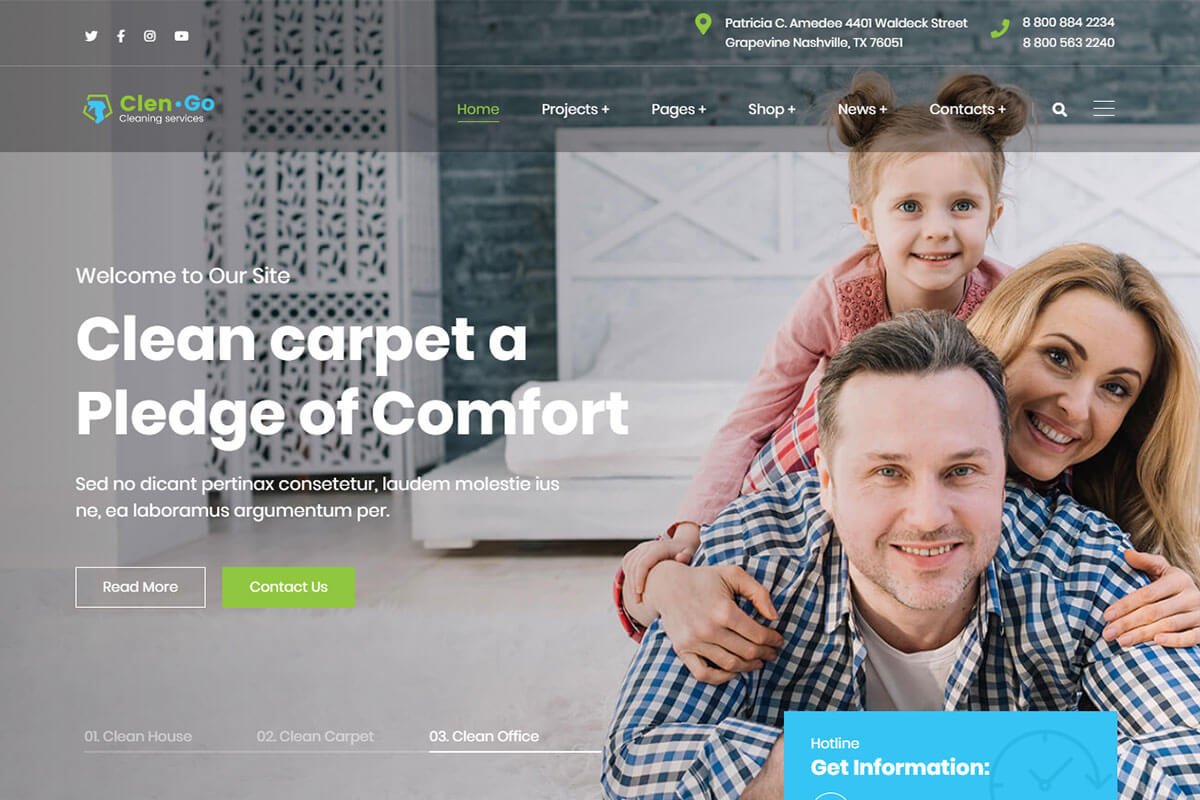 clengo another best cleaning services WordPress theme
