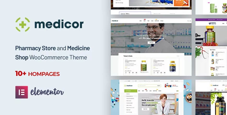 Medicor - medicine shop Woocommerce theme