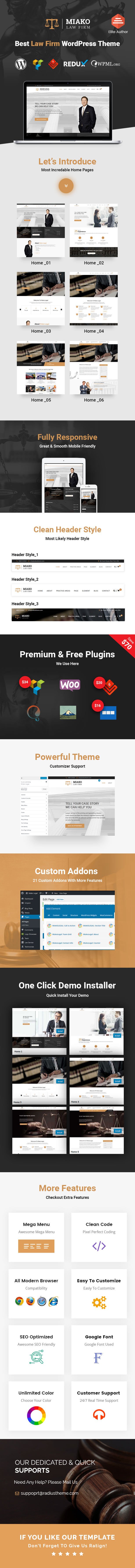 law wordpress theme