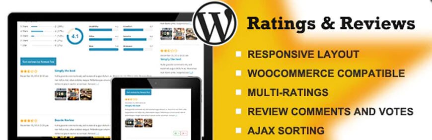 WordPress rating and review plugin