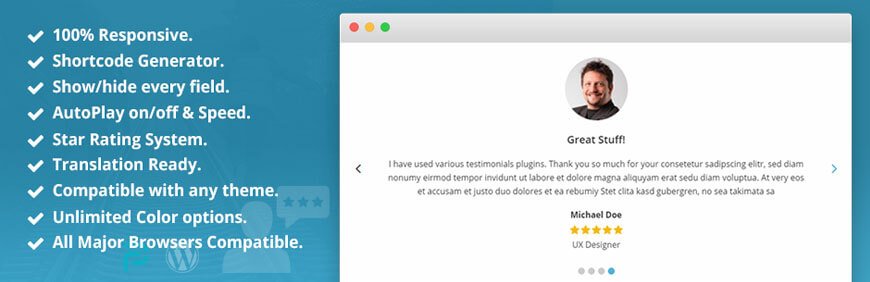 WordPress testimonial slider plugins