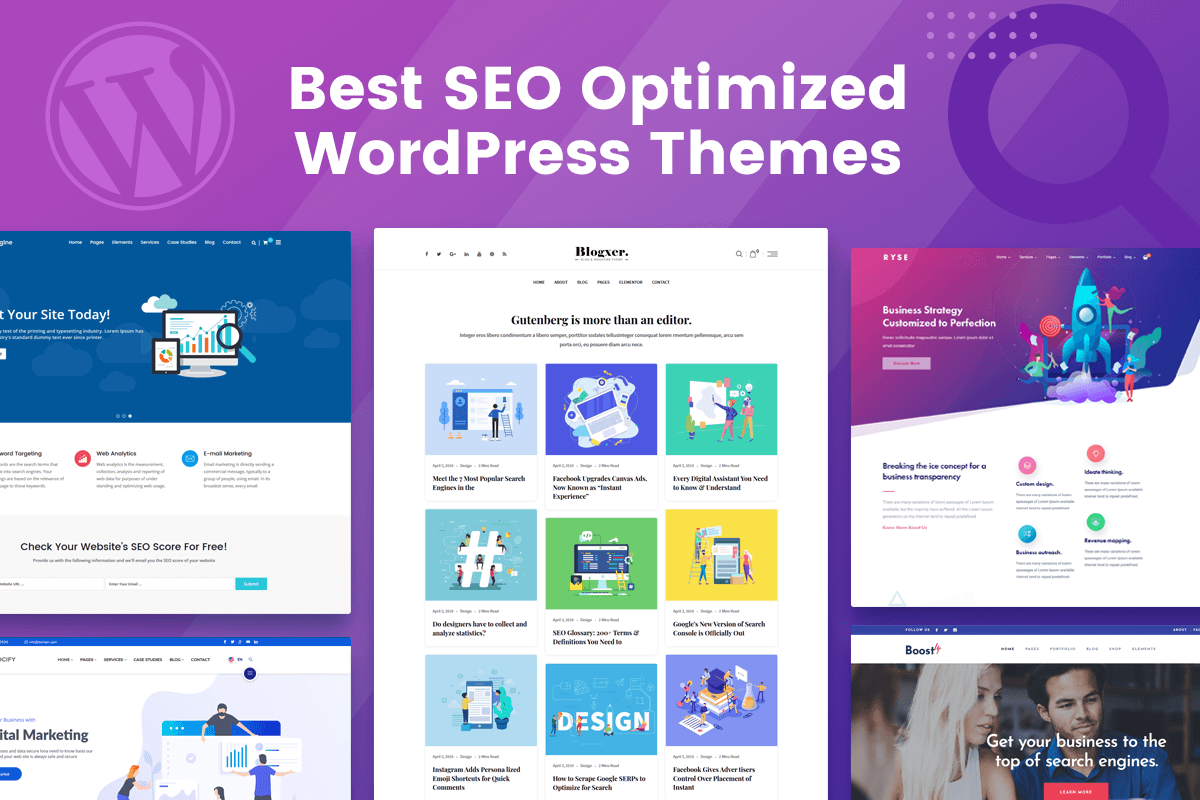 Best SEO optimized WordPress Themes