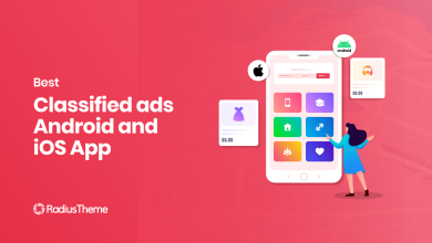 Classified ads Android and iOS App