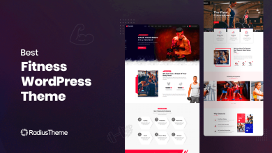 Fitness WordPress Theme