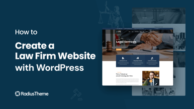 How to Create a Law Firm Website with WordPress