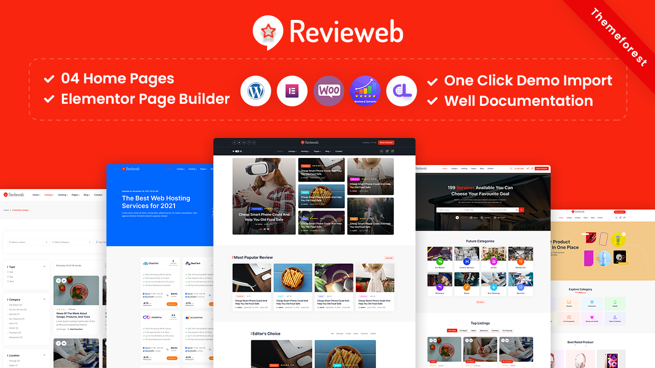 Revieweb – Review WordPress Theme