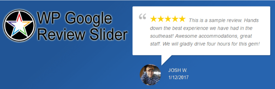 wp google review 